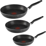 T-FAL Juego de sartenes Easy Cook 20, 24 y 26 cm por $478 en Amazon