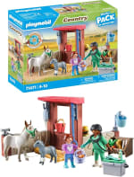 PLAYMOBIL Starter Packs Boerderij dierenarts met de ezels voor €5,99 bij Amazon