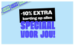 10% extra korting op bijna alles bij Kwantum
