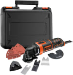 BLACK+DECKER Multiherramienta Oscilante 300 W con 5 Acoplamientos por 46.68€