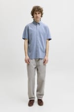 Jack & Jones Blu Lake Pique Detail SS overhemd (maat M) voor €10,20 bij Bol