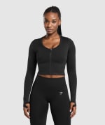 Lift Seamless Zip Up Jacket voor €19,50 bij Gymshark