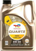 Huile moteur longue durée TotalEnergies Quartz Ineo 5W-30 à 35,63€