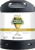 Stella Artois Unfiltered 6L PerfectDraft Keg for £25.50 S&S