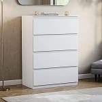 Vida Designs Cajonera Denver (Blanco, 4 cajones) por 85.21€