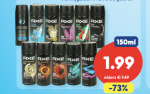 Alle Axe deodorant voor €2 bij die Grenze