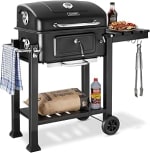 Tectake Barbacoa Carbón con Tapa 64x110x104cm por 107,90€