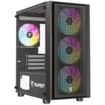 Torre PC Tempest Airflow Rampart ARGB M-ATX Negra por 36.99€