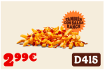 Burger King Bacon Cheese Fries por 2,99€