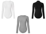 esmara® Body côtelé à manches longues à 5,99€
