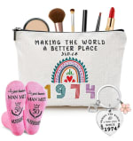 Neceser+ Calcetines + Llavero para mujer por 2.99€.