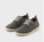 TEX zapatos de lona con cordones de hombre caqui talla 41 por 6,49€ comprando 2