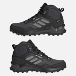 Adidas Terrex AX4 Mid GORE-TEX Hiking Boots (Core Black/Grey Three/Mint Ton) UK 9