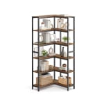 VASAGLE Librería de 6 Niveles 24 x 102 x 175,2 cm Moderno por 52.99€