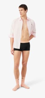 Lot de 5 boxers courts coton stretch à 65€