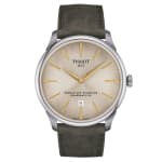 Montre Tissot T-Classic Chemin des Tourelles Powermatic 80, cadran ivoire à 591,50€