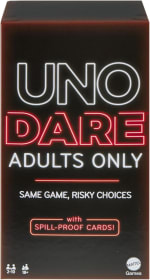 : Mattel Games UNO Dare Adults Only, UK English Version, Card Game