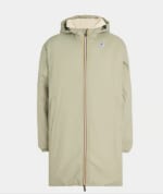 Coupe-vent long K-way Le Vrai 4.0 Eiffel East Orsetto à capuche à 140€