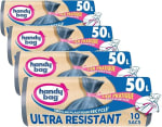 Handy Bag Sacs poubelle 50 L (lot de 4) pour 8,36€