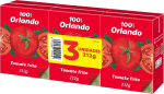 ORLANDO Tomate Frito Clásico Brik de 3 x 212 g por 1,93€