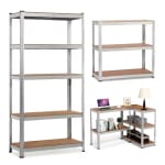 Mikomika Estantería Metálica 5 Baldas 875kg por 16,60€