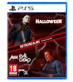 Halloween and Ash Evil Dead RetroRealms Double Feature PS5 por 19.95€.