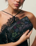 Bolso bandolera de fiesta con detalles brillantes por 9€