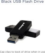 : Integral 64GB Black USB 2.0 Memory Flash Drive