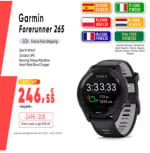 Montre connectée Garmin Forerunner 265 à 323,86€