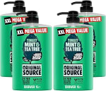 Original Source Mint & Tea Tree Shower Gel 4x1L Multipack £13.52 Amazon Deal