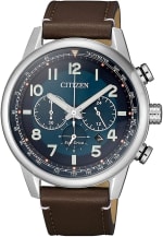 Citizen Reloj cronógrafo Eco-Drive con correa de cuero por 157,31€ en Amazon