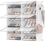 SONGMICS Zapatero 6 Compartimentos por 22,39€
