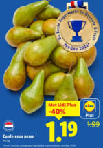 1 Kilo Conference Peren voor €1,19 bij de Lidl