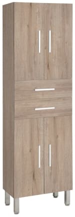 Columna de baño Madrid roble 60x185x30 cm por 271.15€