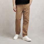 Pantalon loose en coton lin à 20€