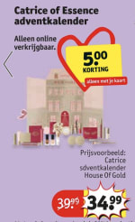 Catrice House Of Gold Adventskalender voor €34,99 bij Kruidvat