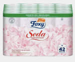 Foxy Seda Papel higiénico Neutro 42 Rollos 3 Capas por 15,54€