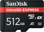SanDisk microSD Express-kaart 512 GB, voor €89,89 dmv code bij dataio