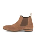Bottines Marron Homme CUIR motif Uni A enfiler MEGIS CASUAL à 15€