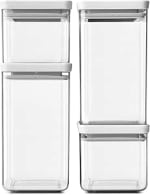 Brabantia Tasty+ Voorraadpotten stapelbaar voor €17,70 bij Amazon