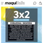 3×2 en Multimarcas Corazona. .