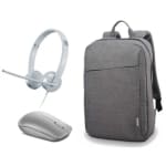 Lenovo Pack Auriculares + Ratón + Mochila por 15.97€