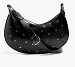 Parfois Bolso Bandolera media luna con tachuelas por 12.99€
