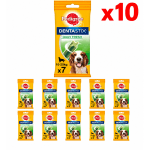 Pedigree Dentastix Daily Fresh Snacks Dentales para Perros Medianos 10 x 180g a 8.99€