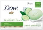 Jabón Dove 4u Hidratación Fresca Pepino y Té Verde por $59 | Amazon
