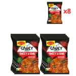 Maggi Noodles Saucy Sweet y Sour Rico en Salsa 8x128g por 4.99€
