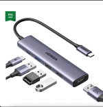 UGREEN Revodok 105 Hub USB C 5 en 1 Adaptateur Multiport HDMI 4K à 15,99€