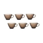 6 tasses à café DURALEX beau rivage 18cl pour €2