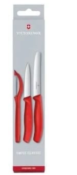 Set de 3 pièces VICTORINOX Swiss Classic - Rouge à 20,07€