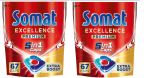 2 Paquetes de Somat Excellence Premium 5 en 1 con 67 Capsulas por 19.98€